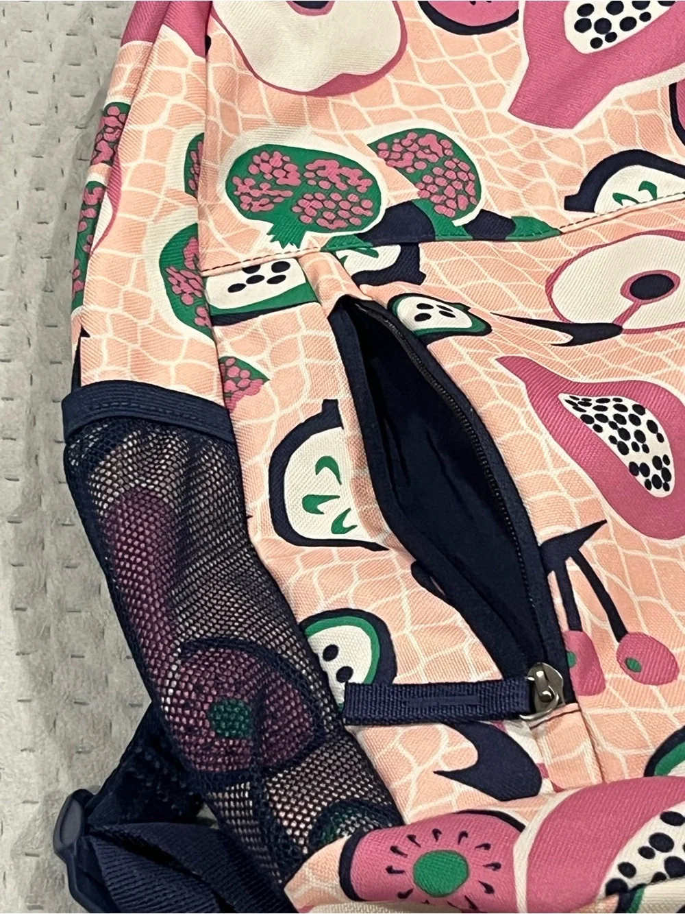 Nike Kids Fruit Print Backpack + Pencil Case